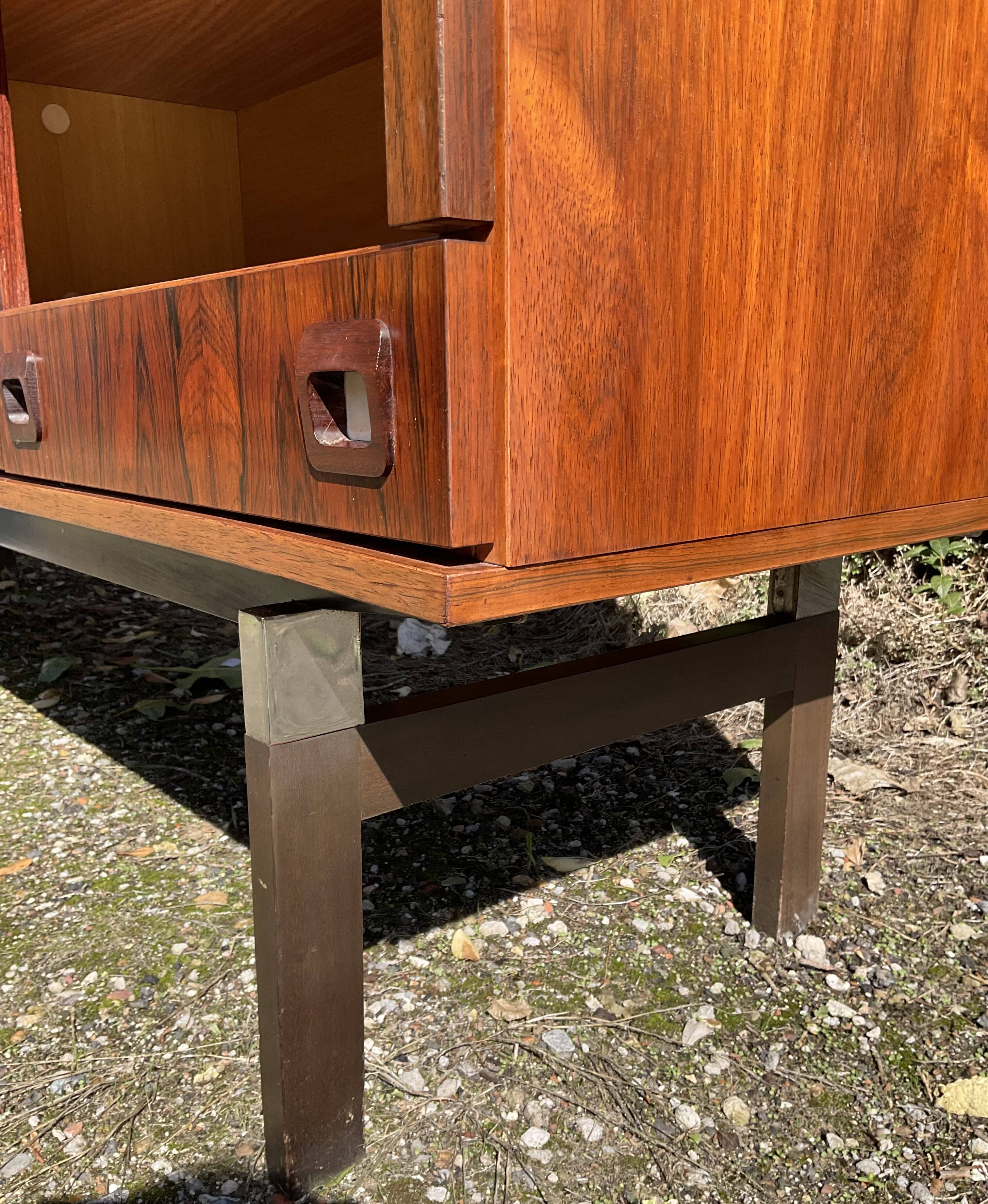 Scandinavian rosewood row from the 60s