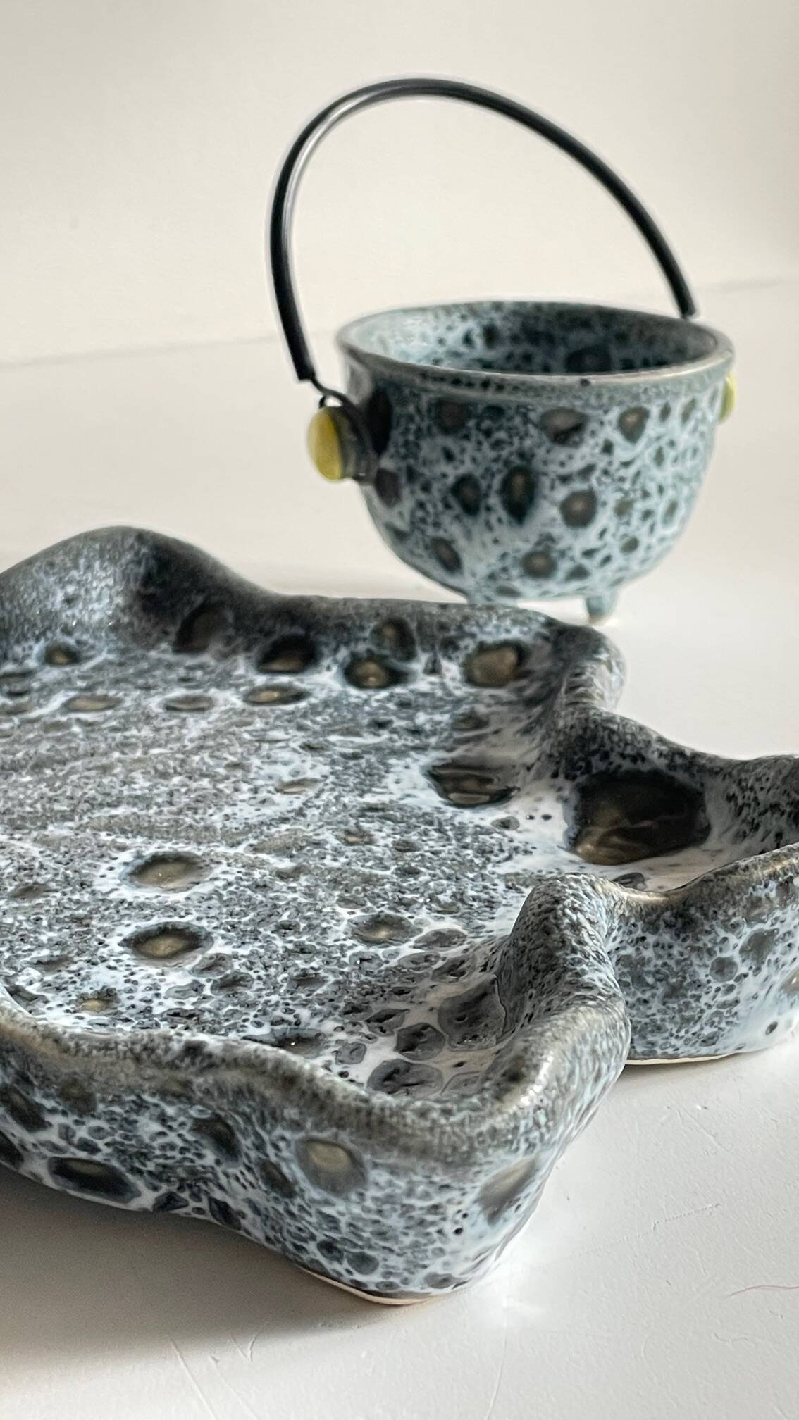 VIDES-Pocket Ceramic VALLAURIS Vintage