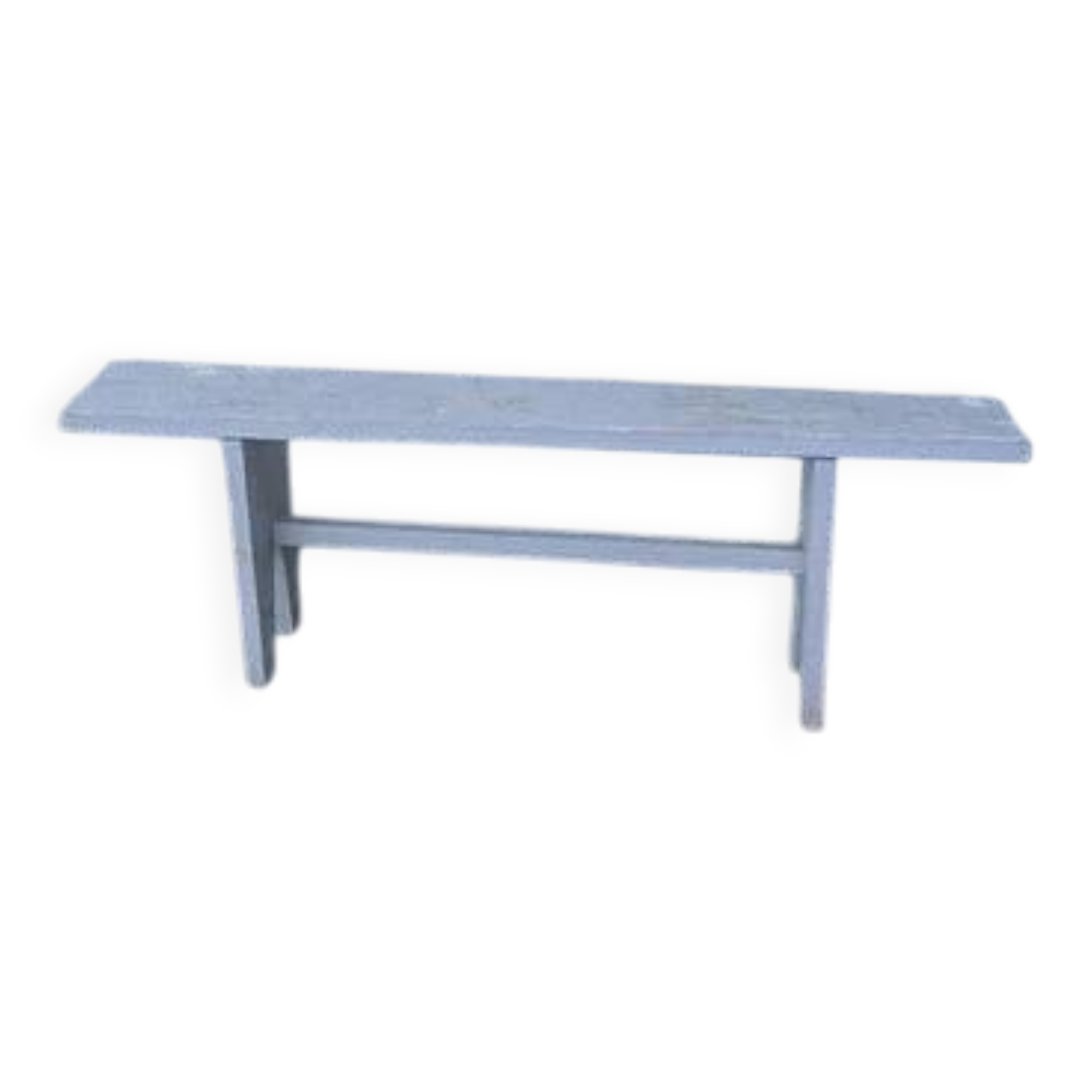 Grey farm bench