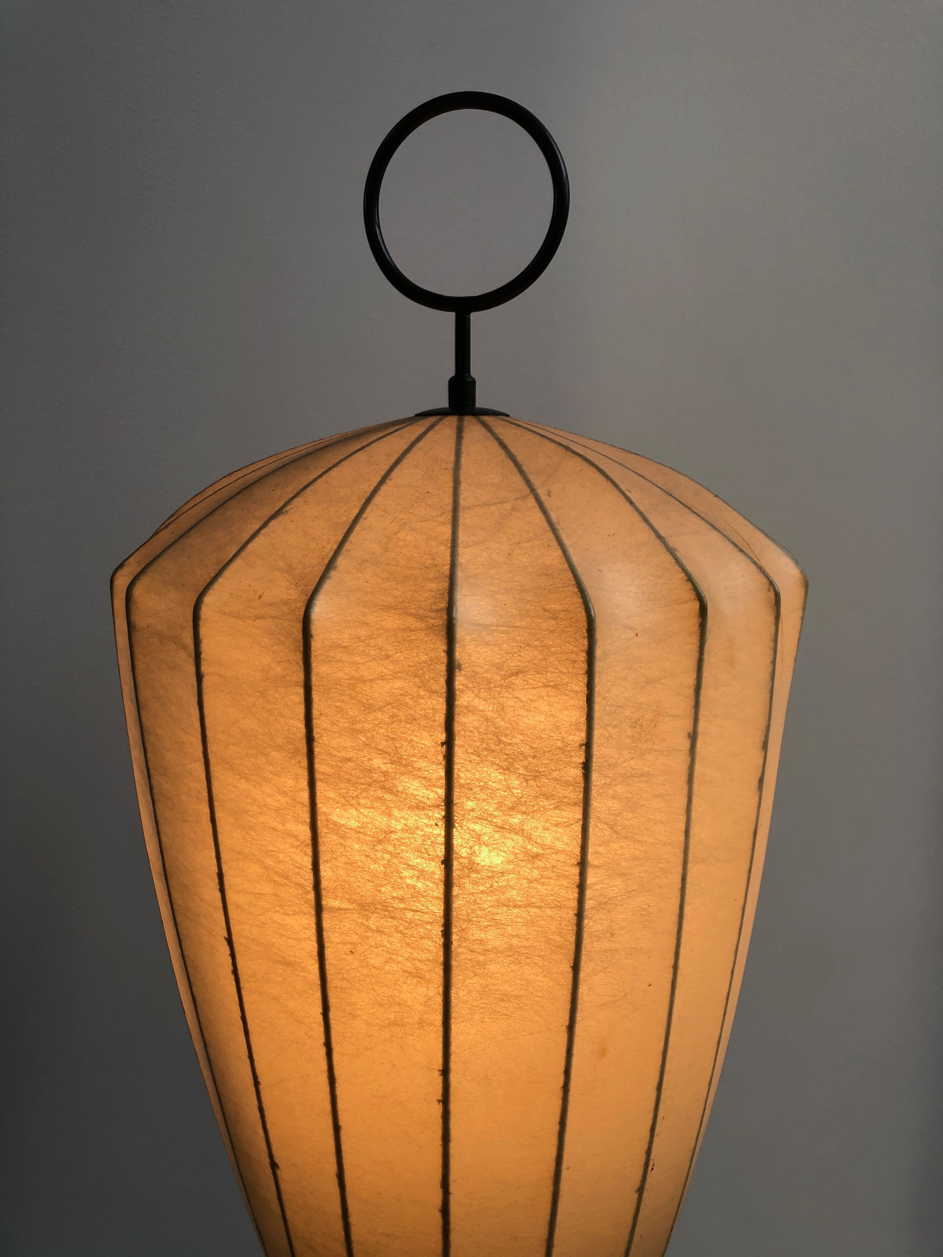 Tripod Cocoon Floor Lamp by H. Klingele for Artimeta, 1950s