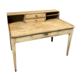 Desk with shelf