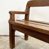 Banc d’école enfant ou de chapelle