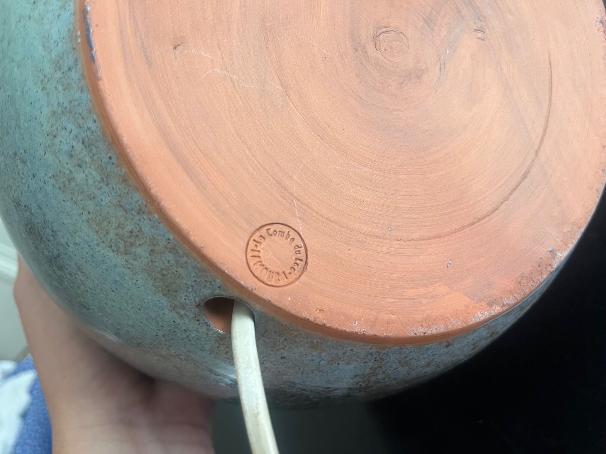 Ceramic lamp Lamoura