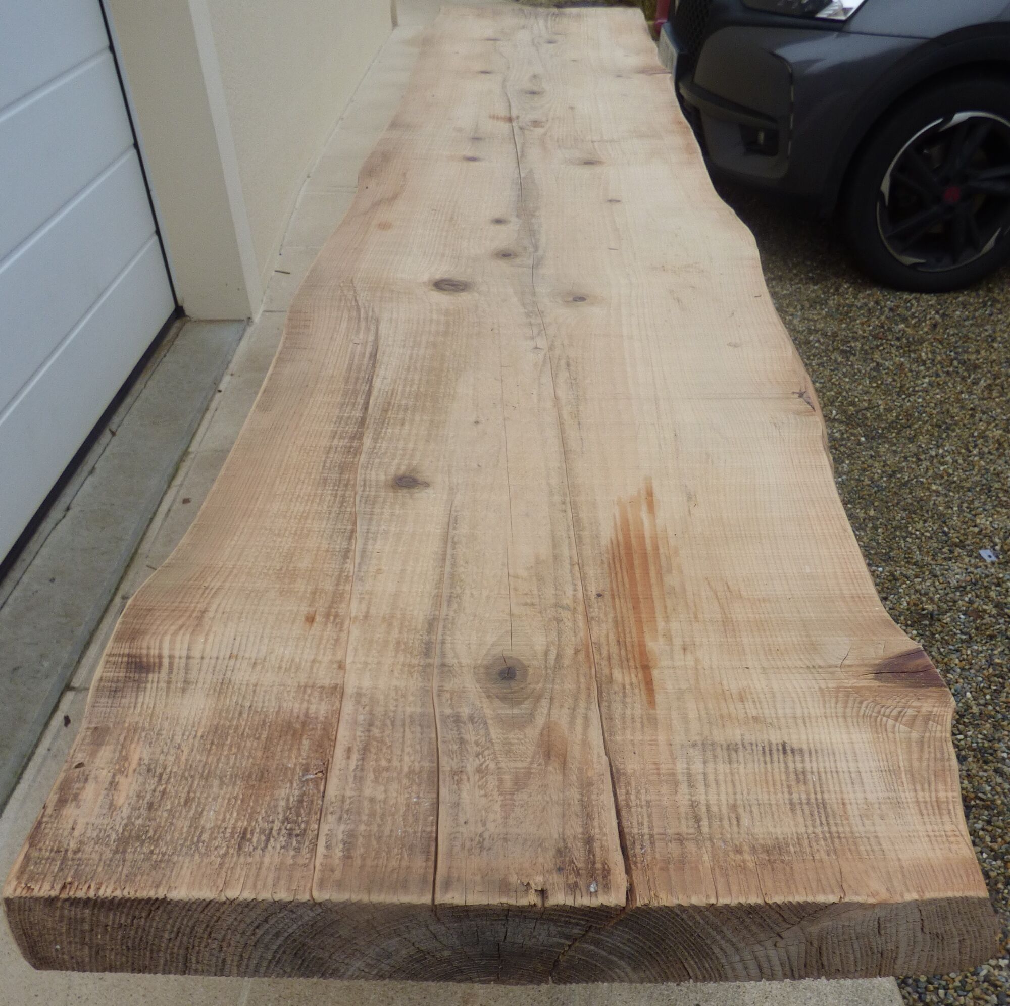 Table 320 cm en bois massif cèdre