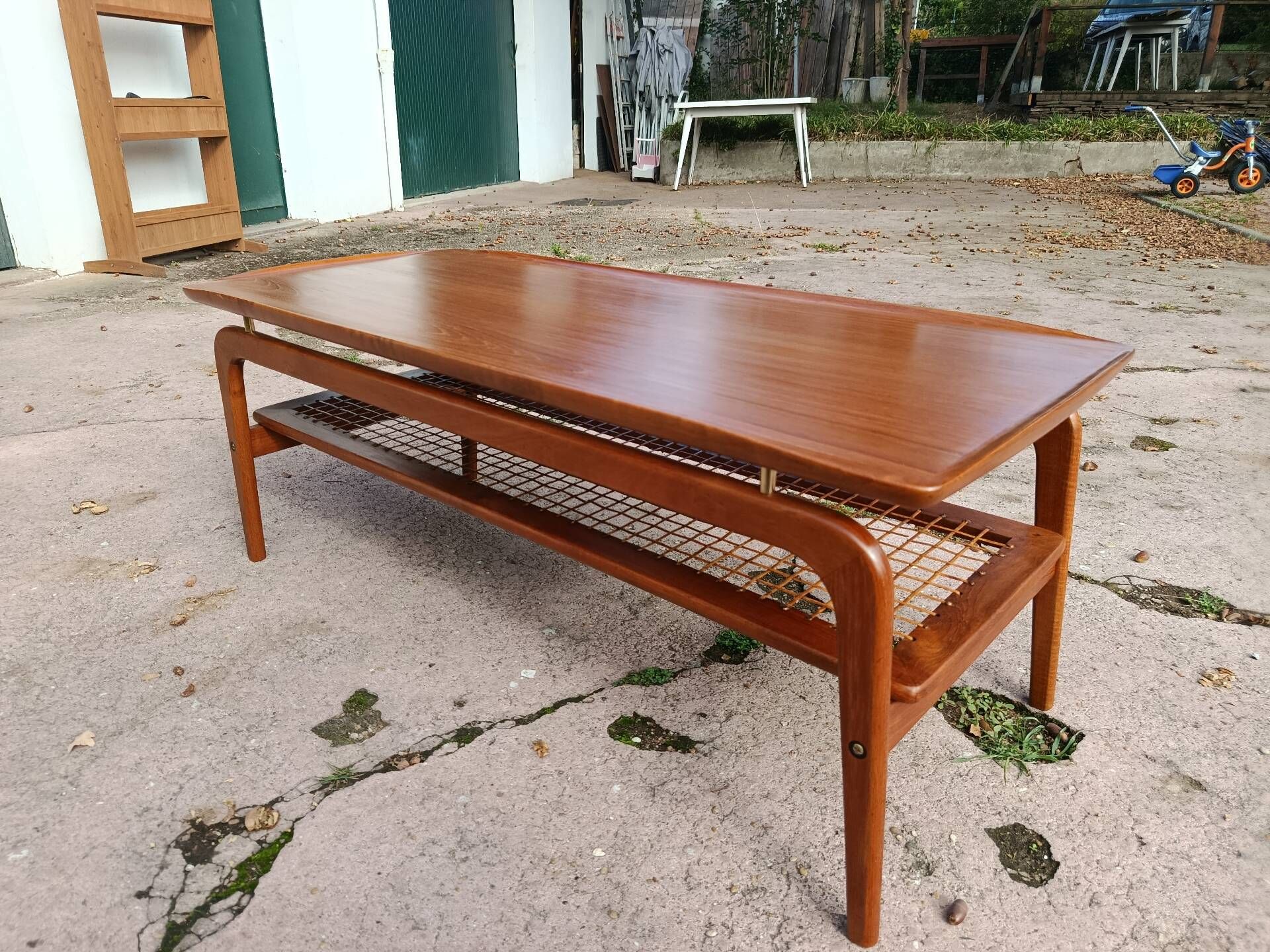 Danish teak coffee table