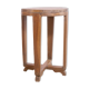 Art deco sofa tip in ancient Burmese teak
