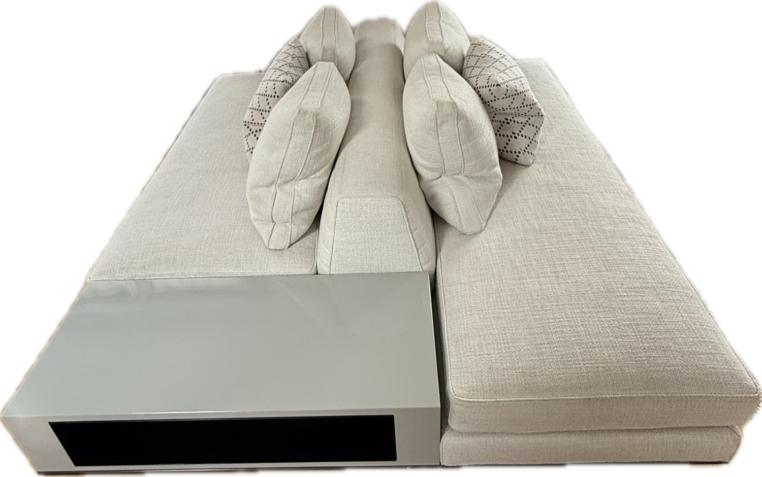 Luxury double-sided sofa Minotti