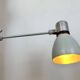 Grey Industrial Wall Lamp from Elektrosvit, 1970s