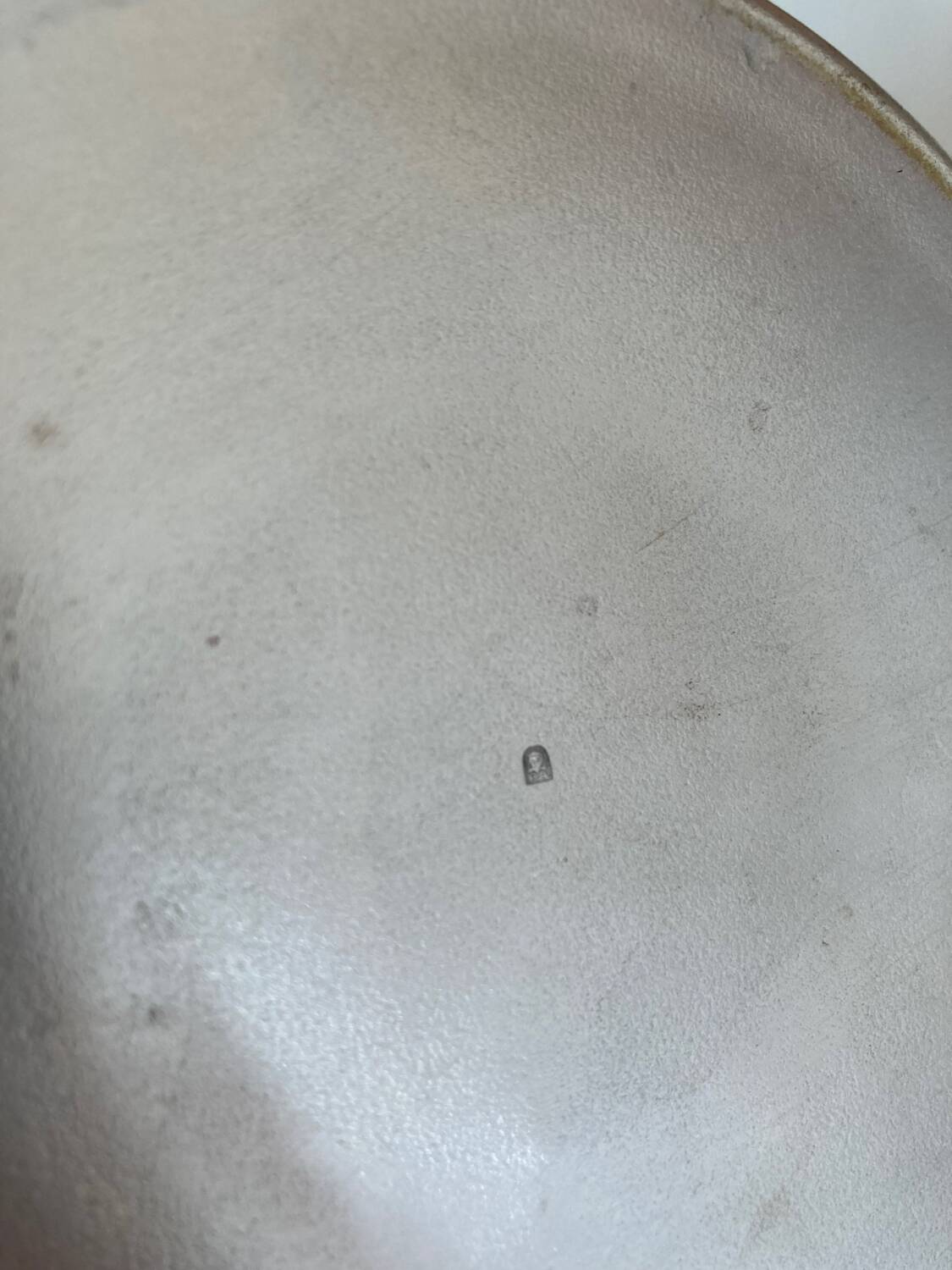 Champagne bucket with silver metal lion handles