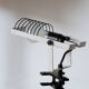Artemide clamp lamp designed by Ernesto Gismondi model Sintesi