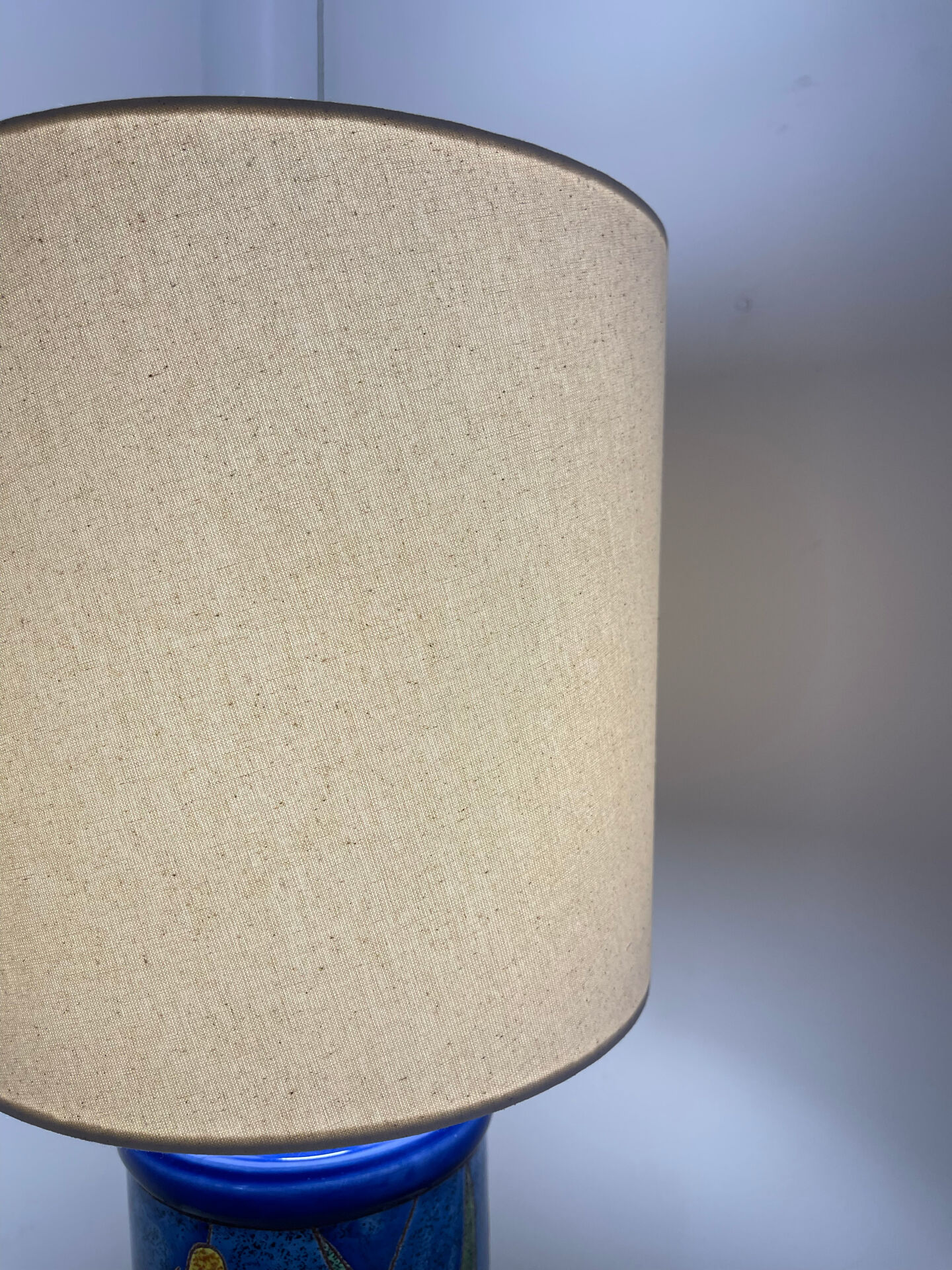 Lampe en céramique vers 1980