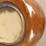 3 Glazed terracotta soup plates