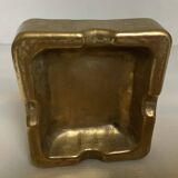 Cendrier en bronze martelé