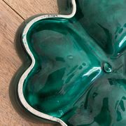 Plat à apéritif vintage en céramique