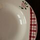 Lot 6 hollow plates Niger Digoin Sarreguemines