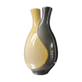 Two-necked vase Vintage ceramic 1964.