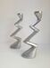 Paire de bougeoirs zigzag Matthew Hilton pour SPC 80s