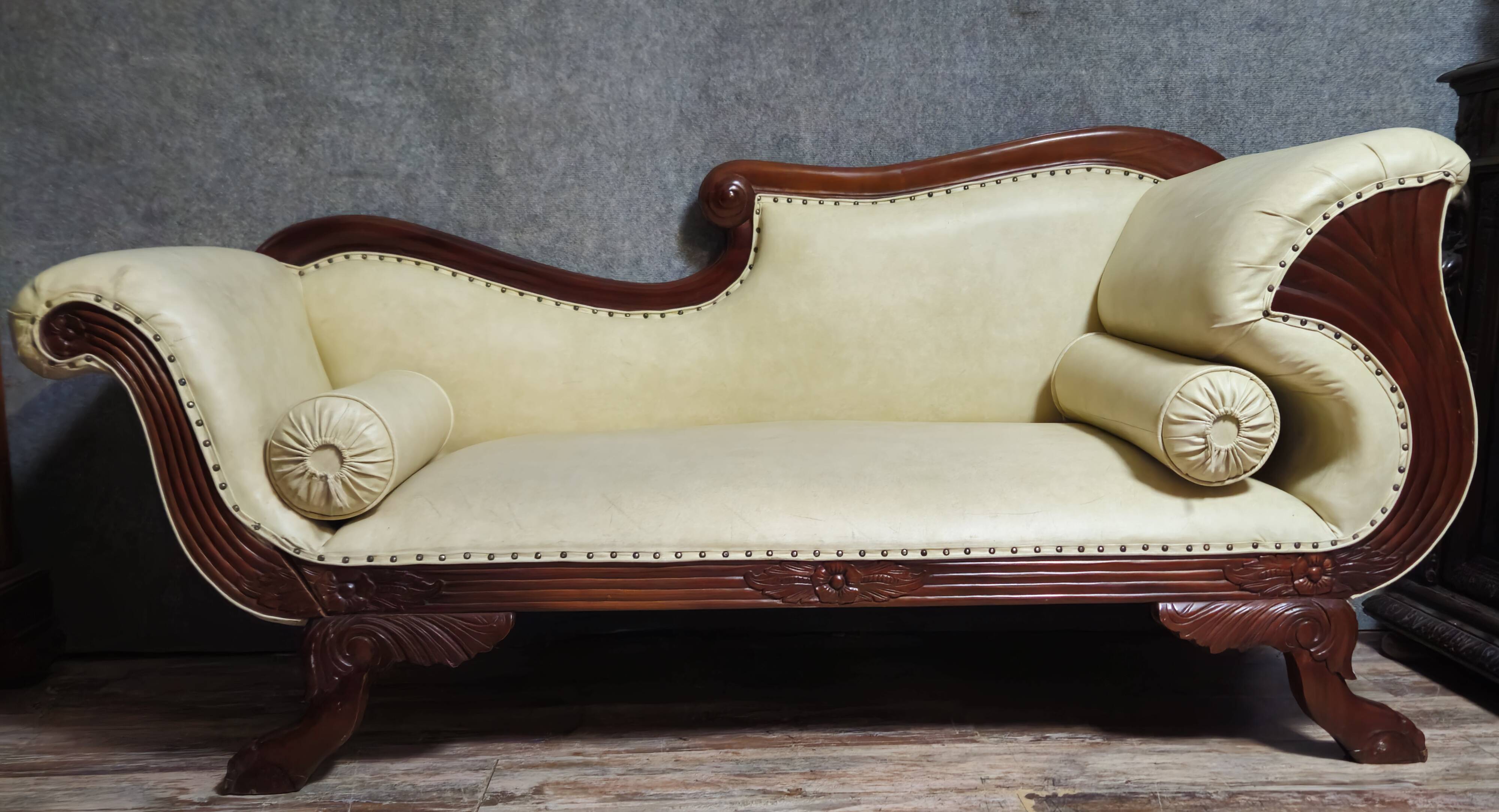 Récamier - Méridienne / antique chaise longue Empire - Charles X – 19th century