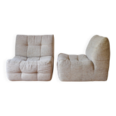 pair of Beka armchairs