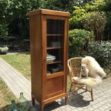 Cabinet with showcase vintage 1960 hosier