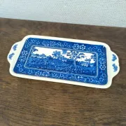 Rectangular cake dish Villeroy and Boch Rusticana blue