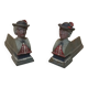 Pair of fireplace andirons