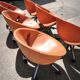 Set of 6 Mya office chairs, Aresline