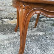 Caned armchairs in Louis XV style