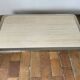 Coffee table and travertine