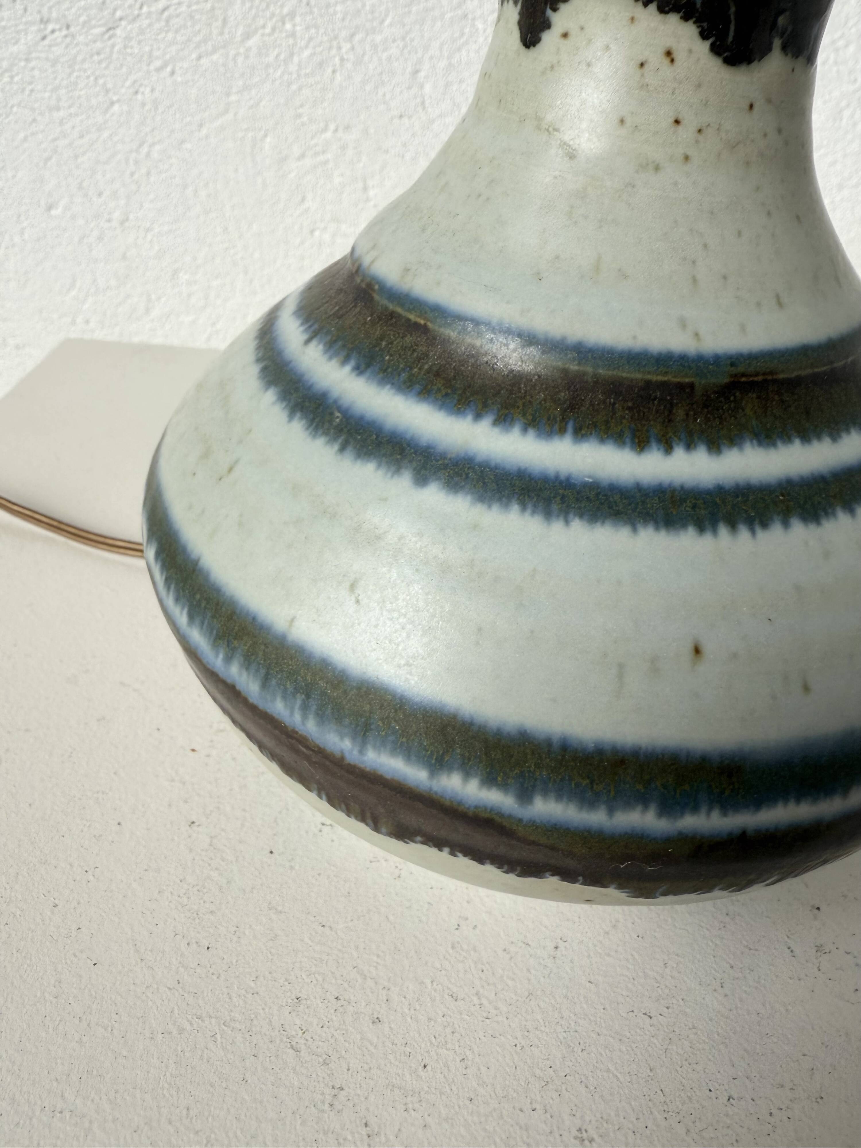 Vallauris ceramic table lamp from the 60s