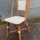Set of 4 bistro chairs Maison Drucker from the 1990s.