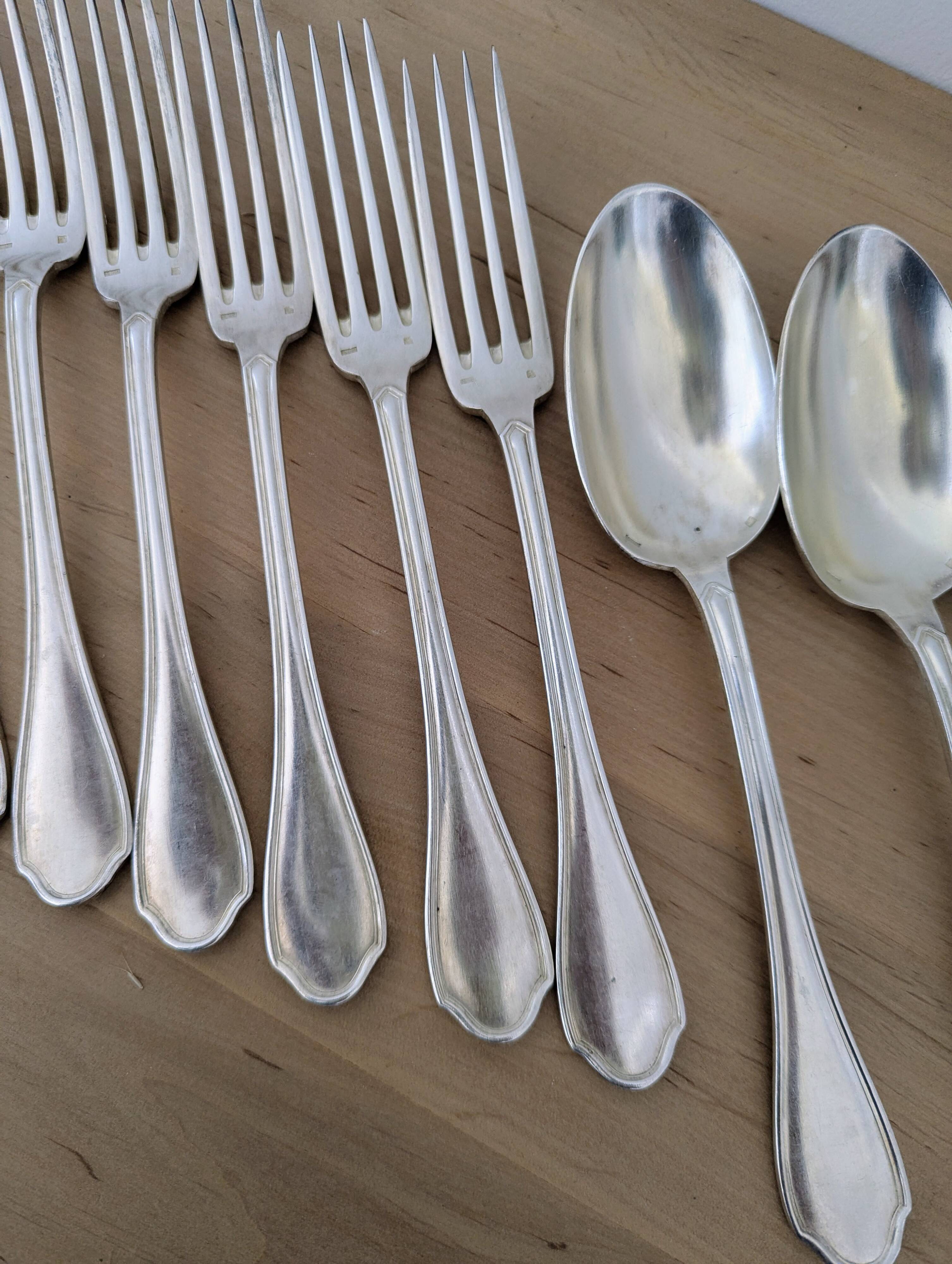 Ravinet D'Enfer Silver Cutlery Set
