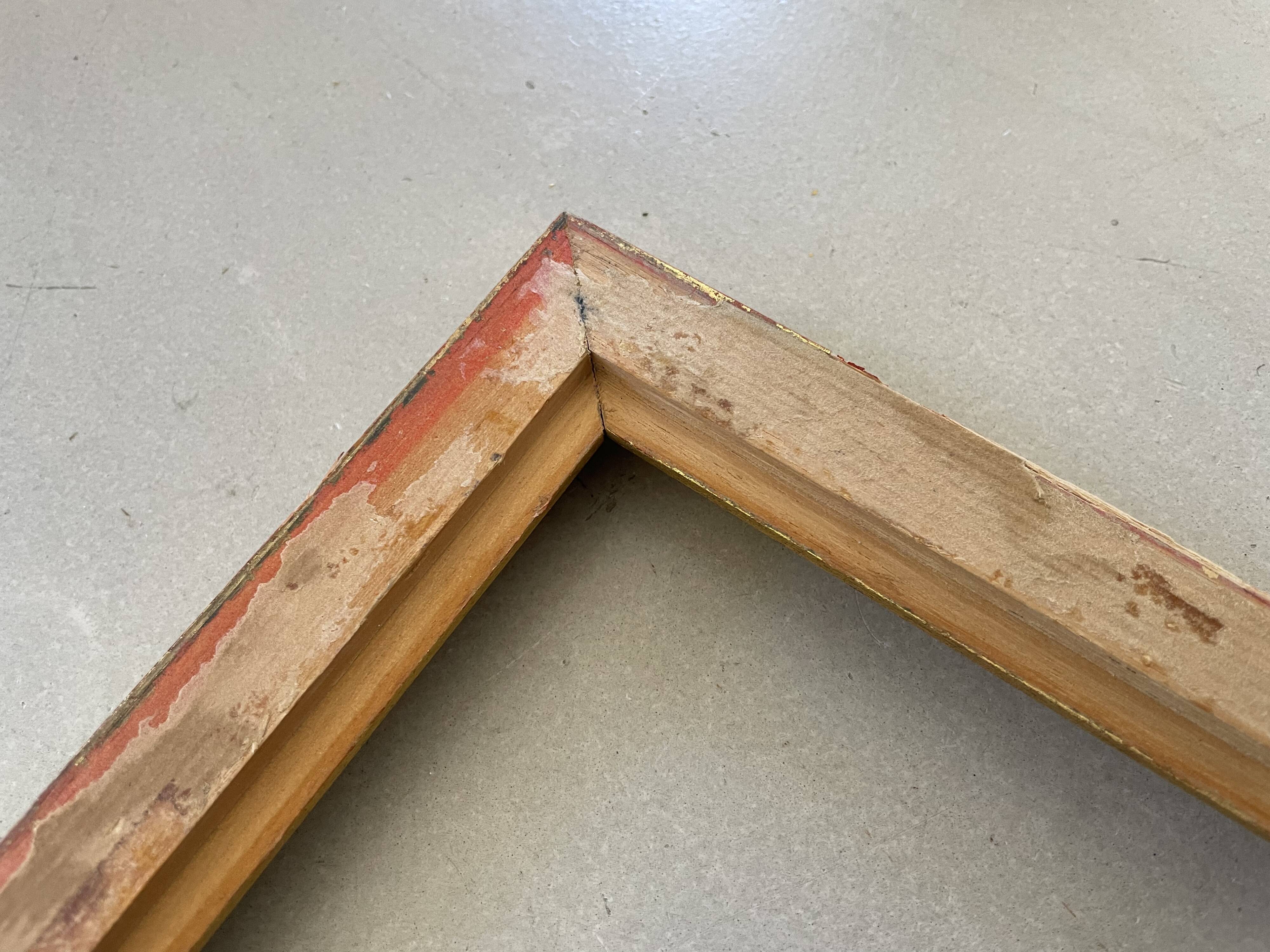 Golden frame 28x34cm