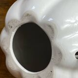 White ceramic lamp base