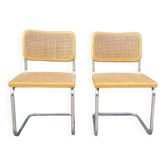 Pair of B32 chairs by Marcel Breuer