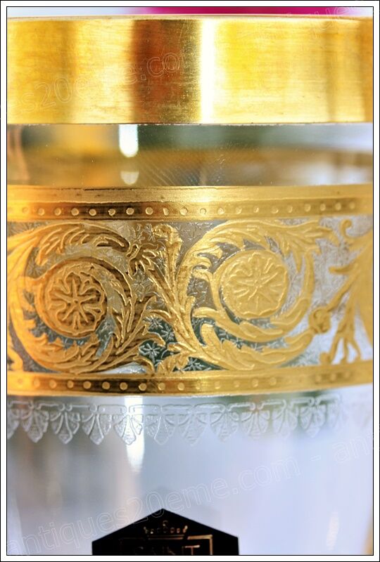 Shaker st louis crystal model thistle gold