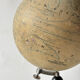 Terrestrial globe World map J. Forest, Girard and Barrere Paris 19th