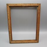 Wall frame in gilded wood