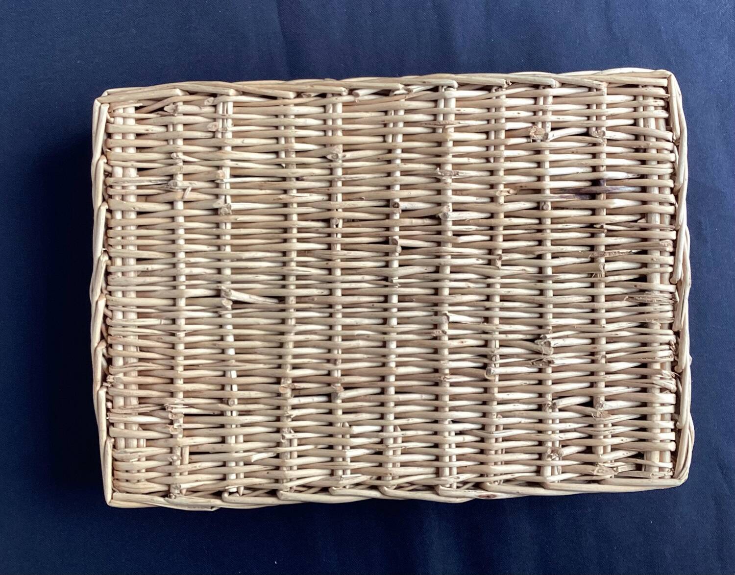 Panière rotin pour couverts