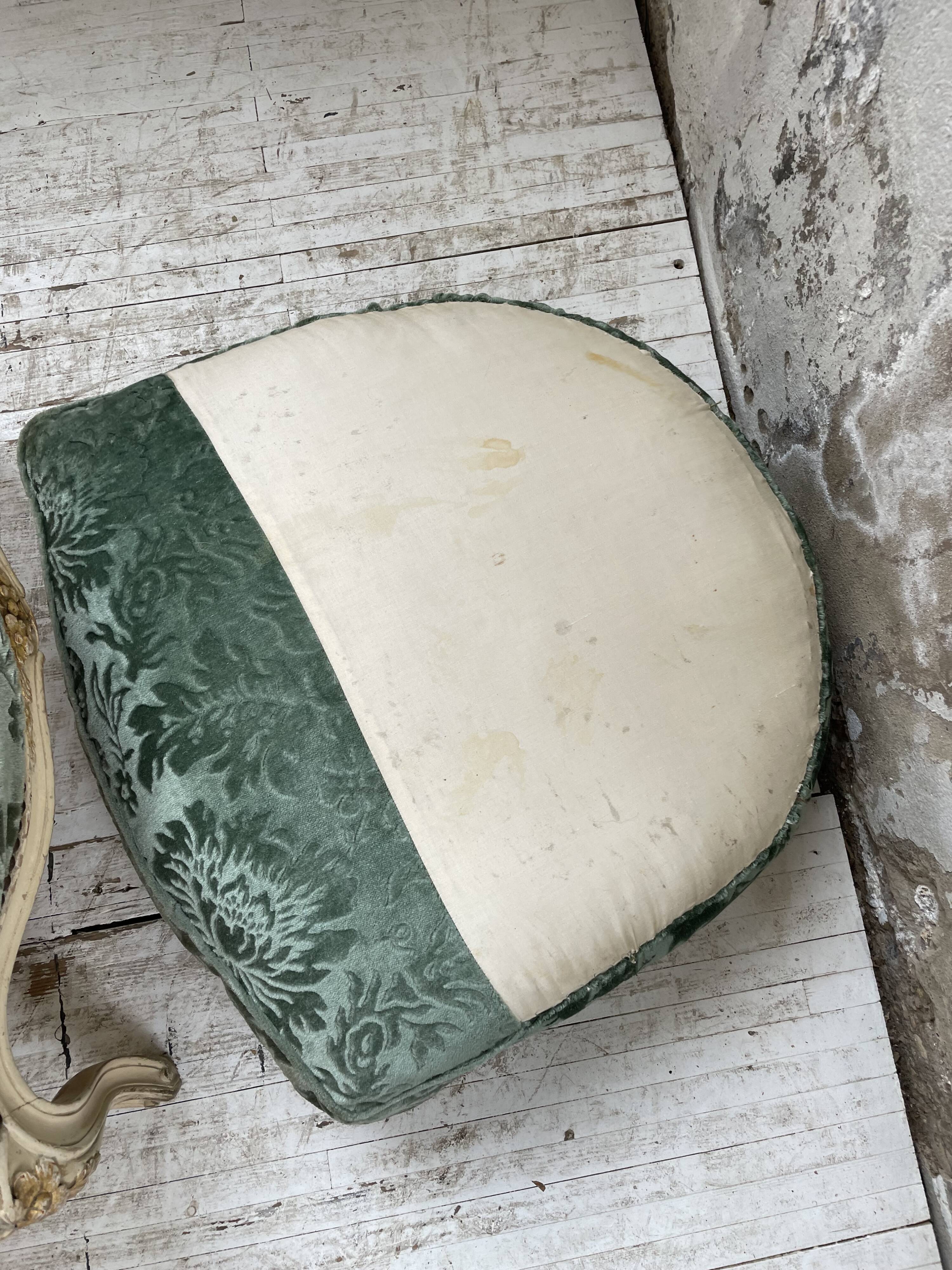 Louis XV shepherdess armchair