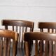 Série de 4 chaises bistrot