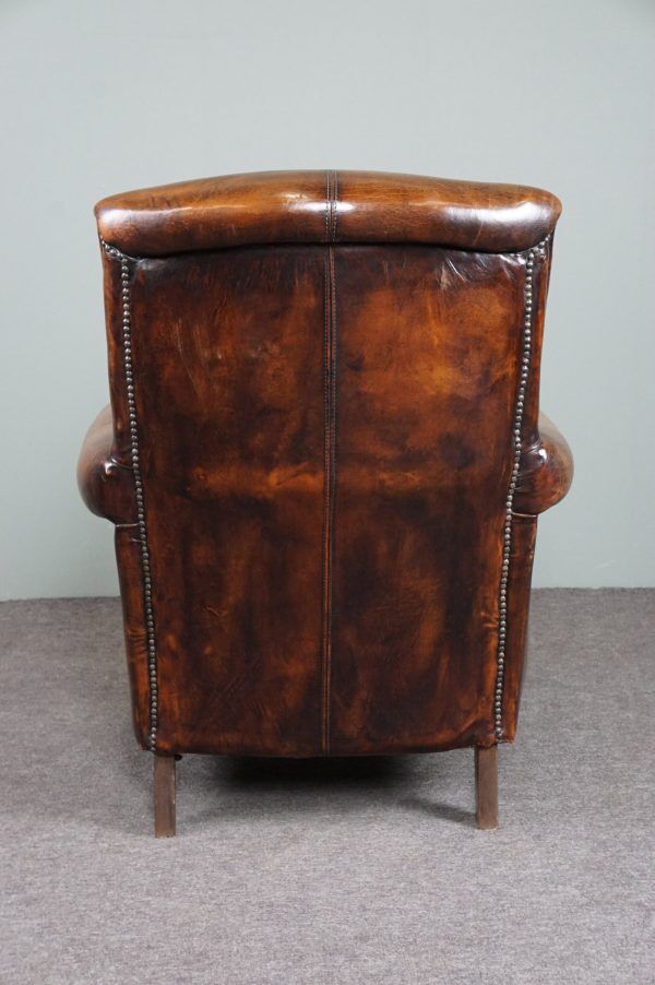 Sheepskin armchair