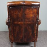 Sheepskin armchair