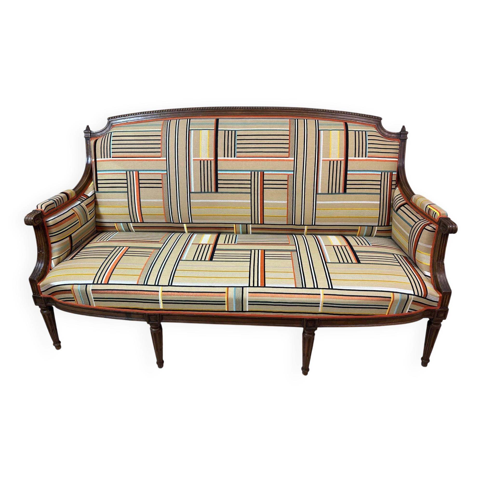 Louis XVI style sofa refurbished