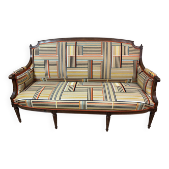 Canapé style Louis XVI refait