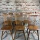 Scandinavian chairs (series of 6) in teak produced by samcom 1960