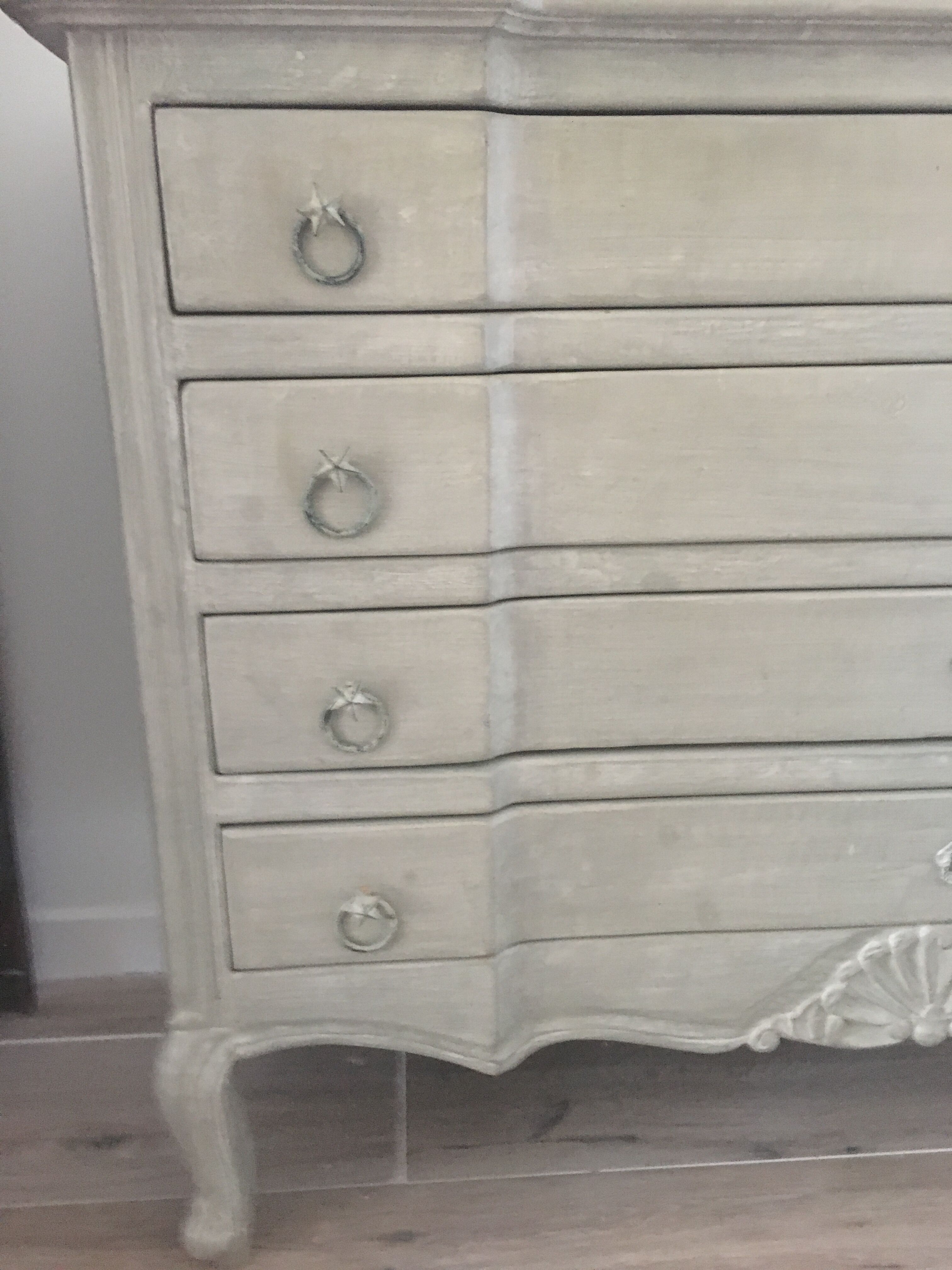 Small painted chets of drawers