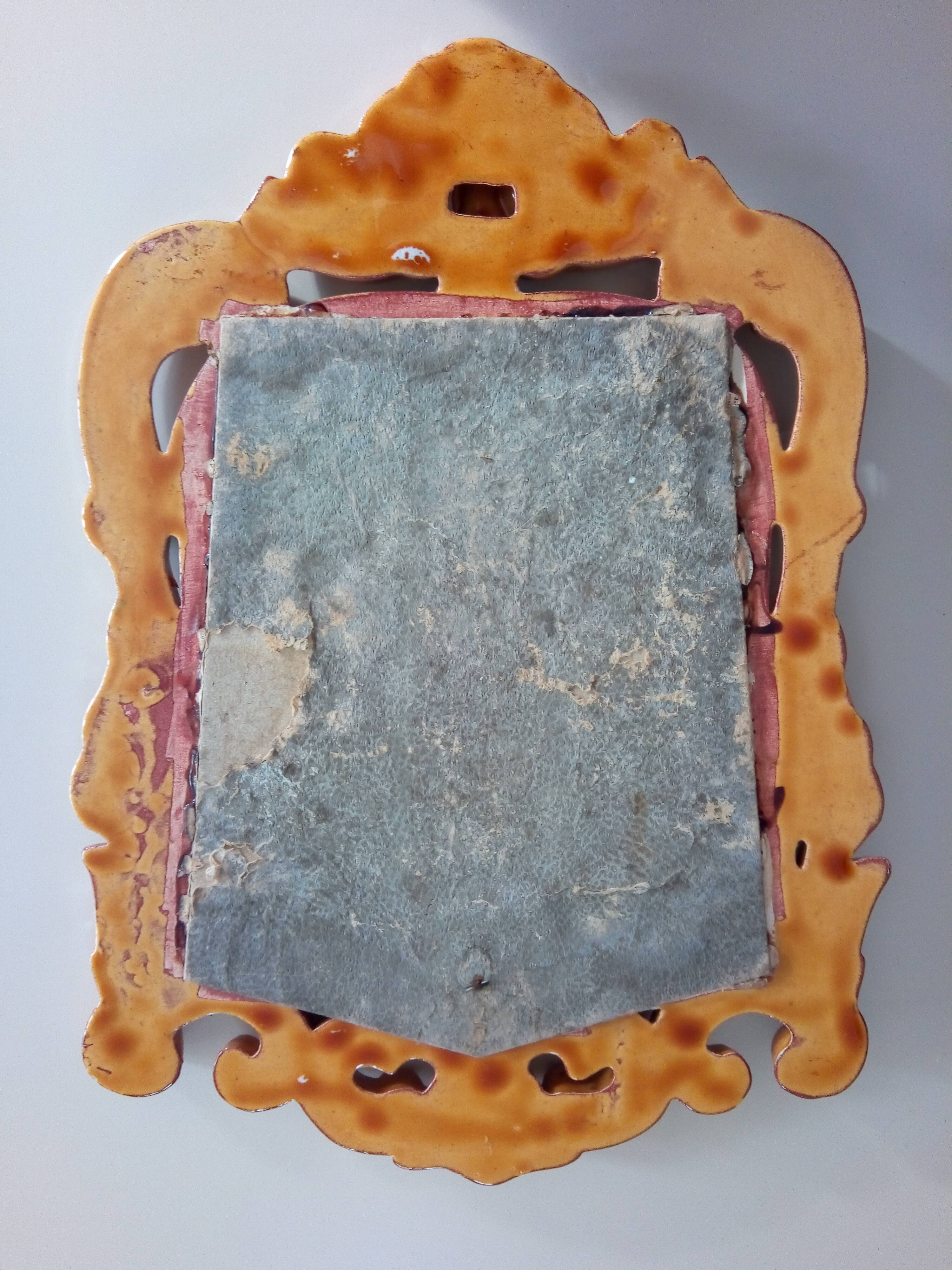 Ceramic mirror 1970' - 30 x 20