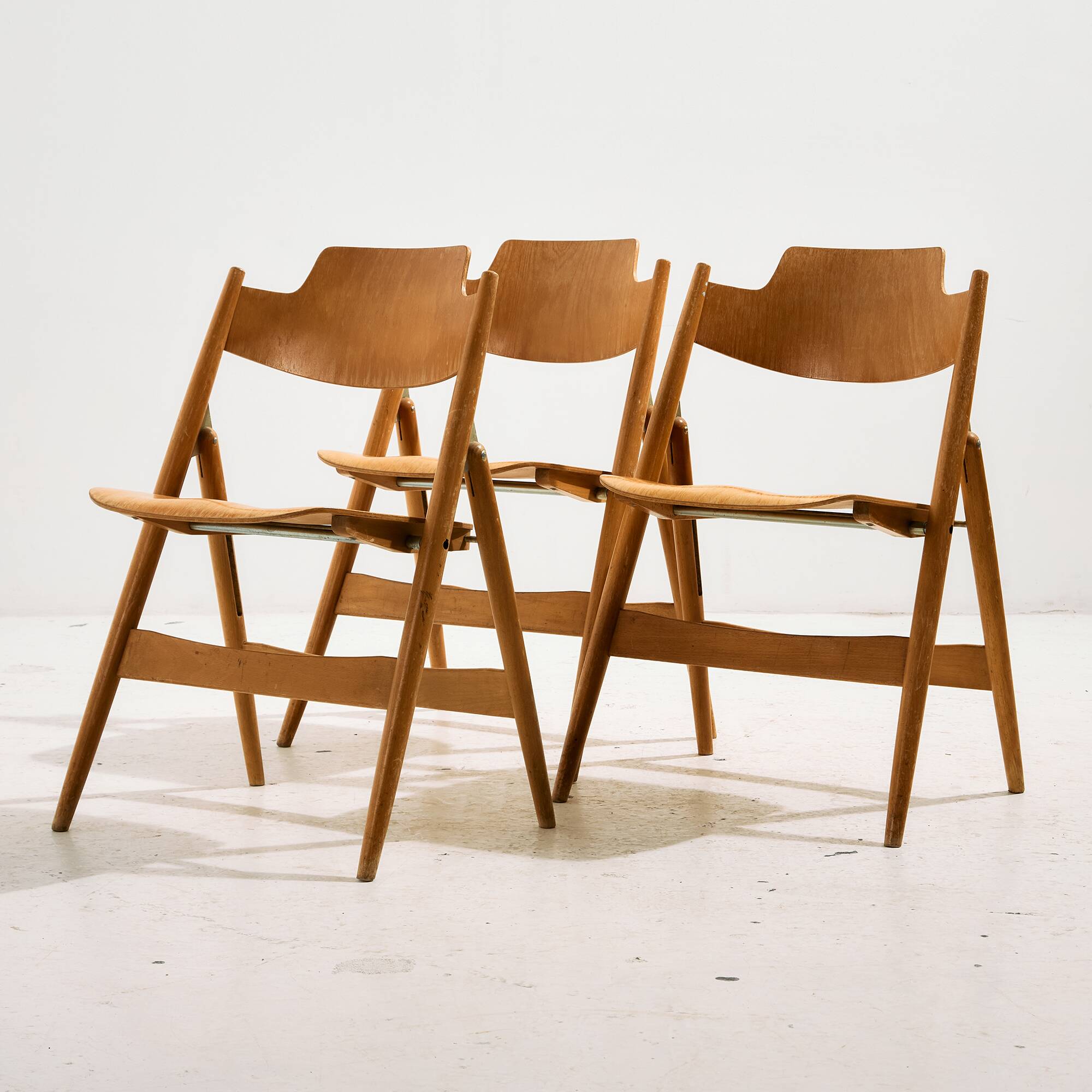 MK10848 SE 18 folding chair by Egon Eiermann for Wilde + Spieth
