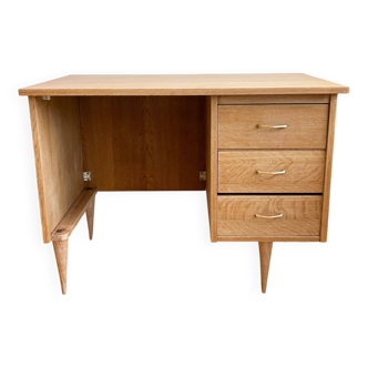 Bureau scandinave aux pieds compas